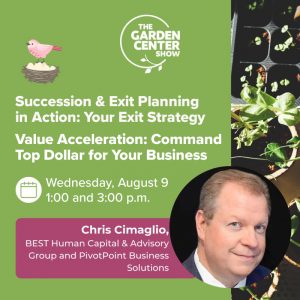 The Garden Center Show Sessions with Chris Cimaglio