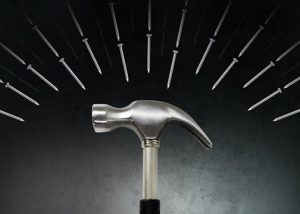 To a hammer, everything is a nail.